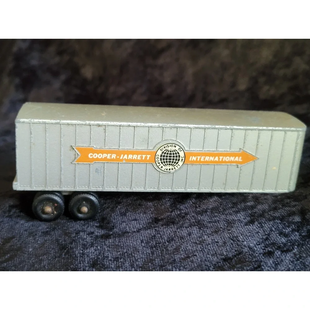 Vintage Matchbox Lesney Major Pack M-9 Cooper-Jarrett Inter-State Trailers Set